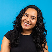 Lirio, Montgomery College business student